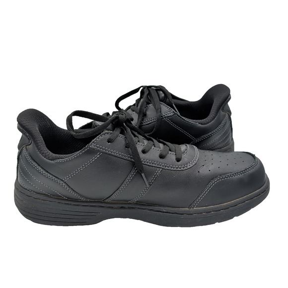 Orthofeet Pierre Walking Shoes Sz 9.5 Medium Black 20218 Hands Free Slip Comfort main image 12
